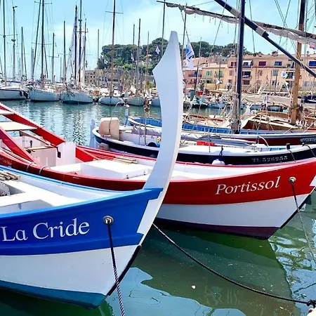 Portissol T1 Rdj Clim Parking Privatif 300m Lägenhet *