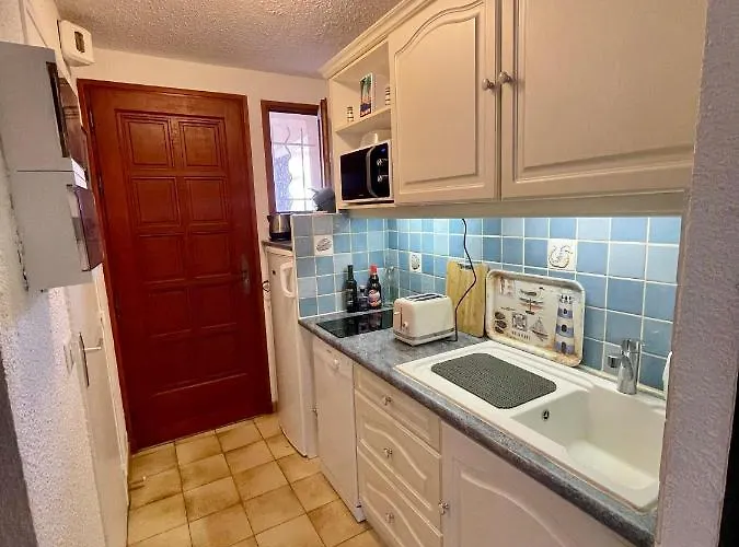 Portissol T1 Rdj Clim Parking Privatif 300m